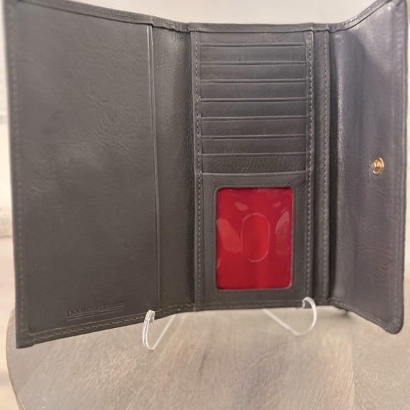 Dooney and Bourke Florentine Wallet in SLATE - Picture 6 of 8